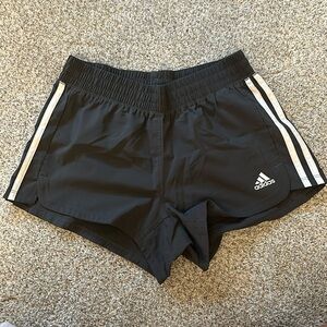 adidas women’s running shorts charcoal XS